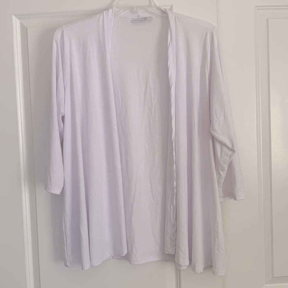 Kim Rogers White Cardigan